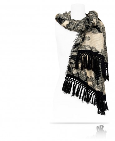 Палантин Унисекс W.FR240-MODERN/NOIR